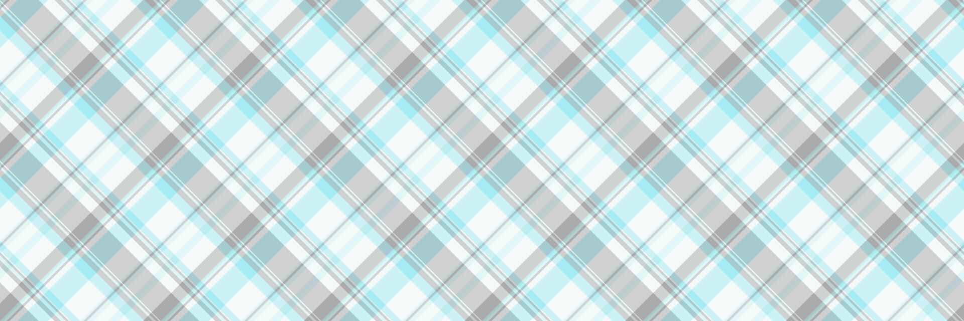 Collage texture background vector, composition pattern tartan seamless. Tone plaid textile check fabric in light and light gray colors. vector