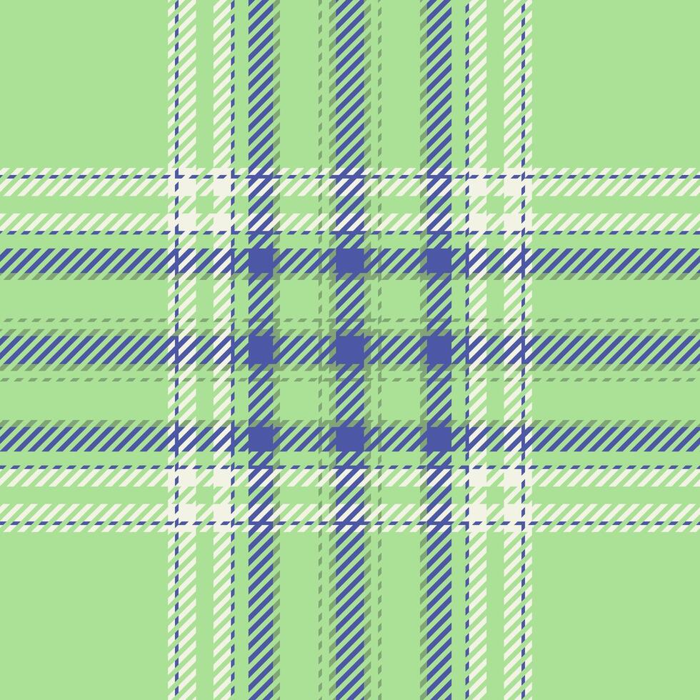 Plaid check pattern. Seamless fabric texture. Tartan textile print. vector