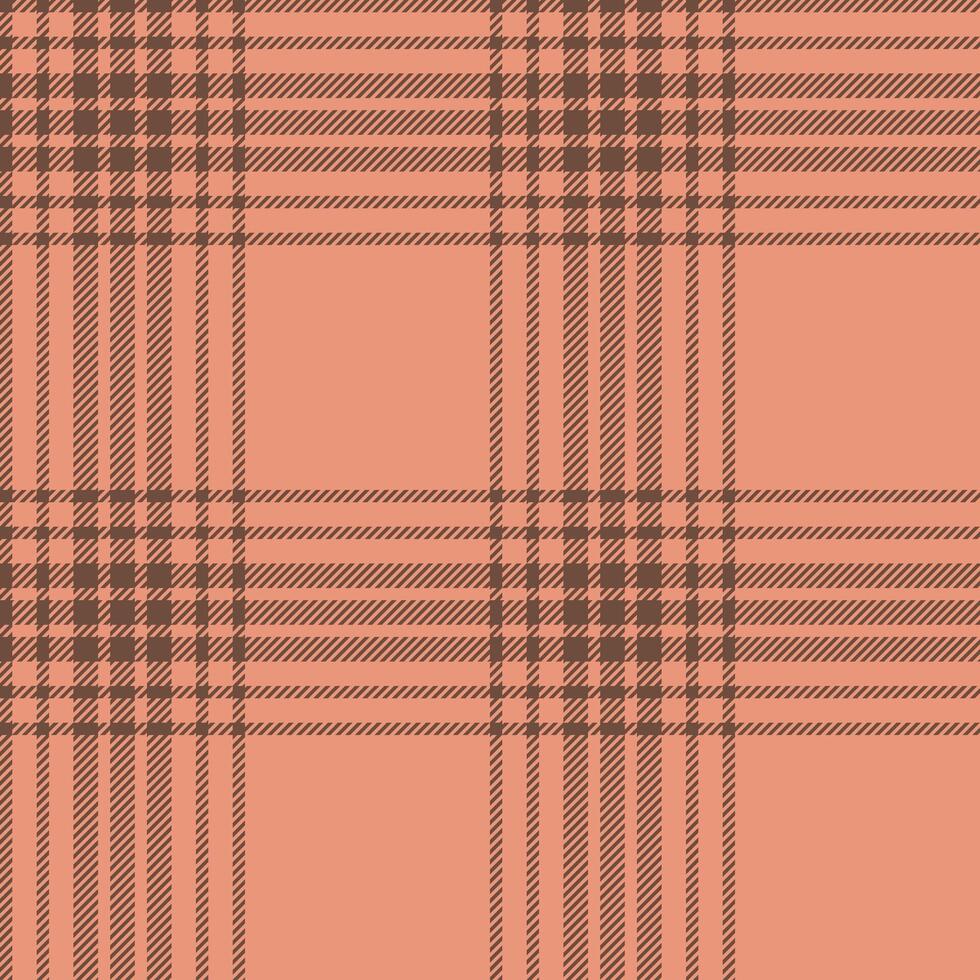 Plaid seamless pattern. Check fabric texture. Vector textile print.