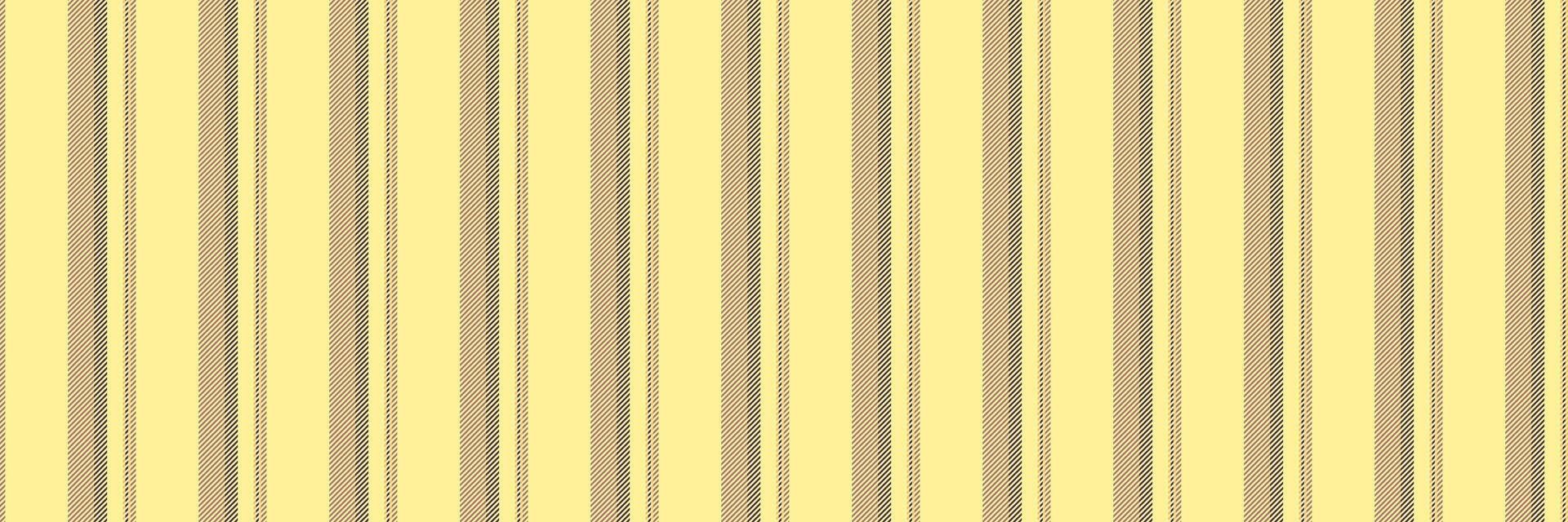 Children pattern stripe fabric, material vertical textile vector. Wealth background lines texture seamless in yellow and red colors. vector