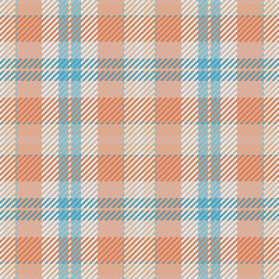 Seamless pattern of scottish tartan plaid. Repeatable background with check fabric texture. Vector backdrop striped textile print.