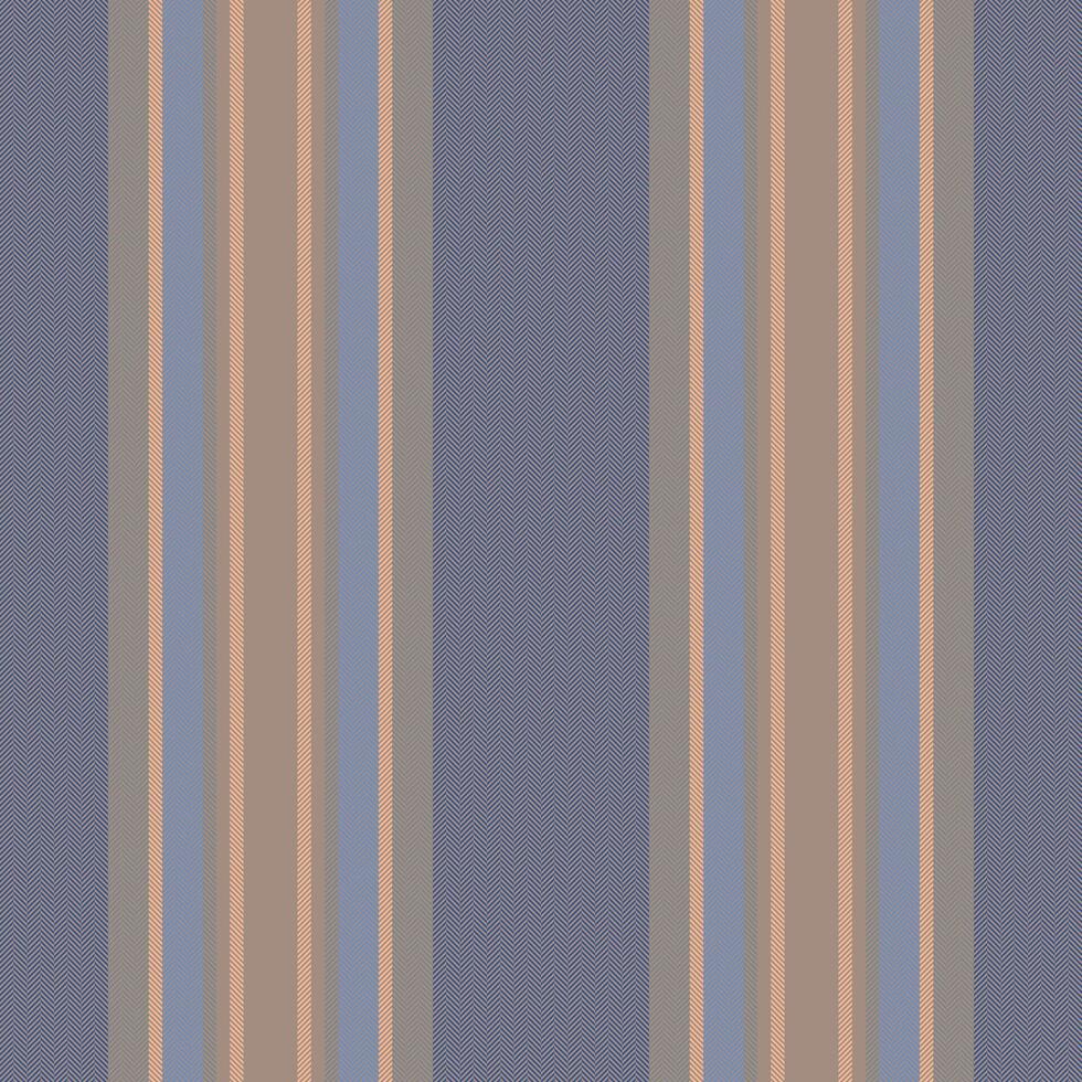 Vertical lines stripe pattern in blue. Vector stripes background fabric texture. Geometric striped line seamless abstract design.