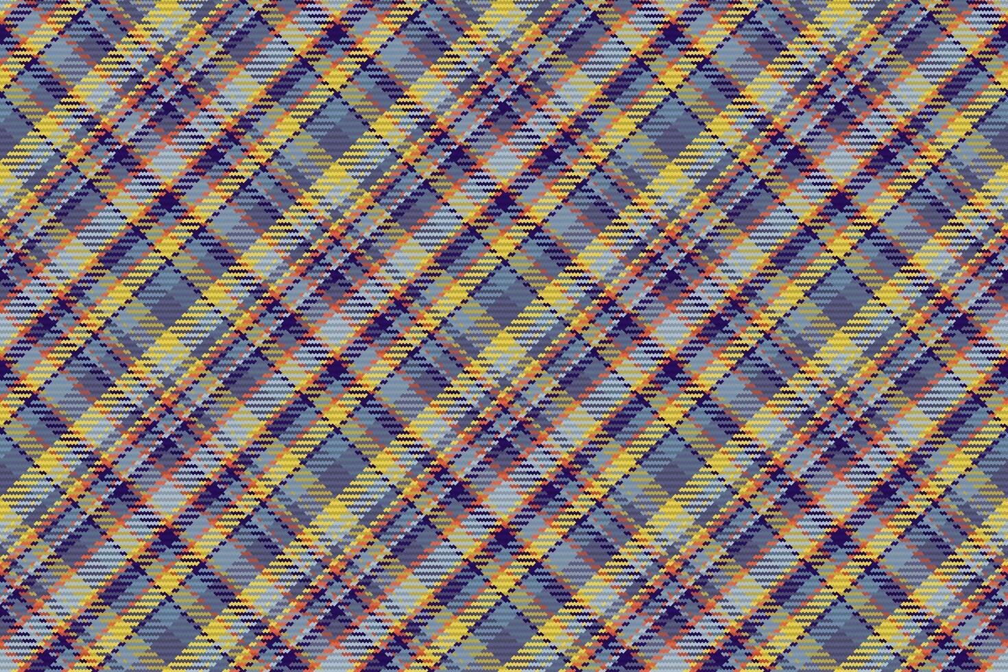 Seamless pattern of scottish tartan plaid. Repeatable background with check fabric texture. Vector backdrop striped textile print.