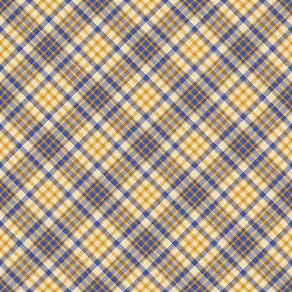 Plaid seamless pattern. Vector background of textile ornament. Flat fabric design.
