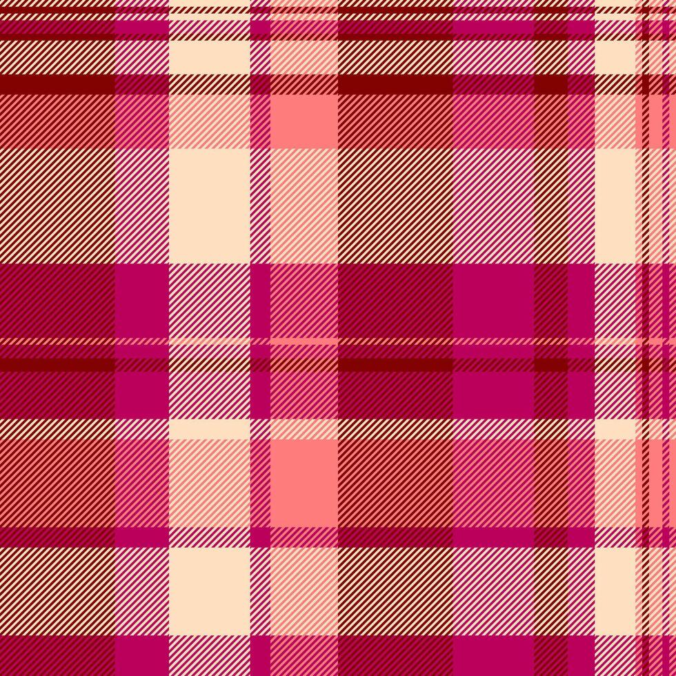 Textile design of textured plaid. Checkered fabric pattern swatch for shirt, dress, suit, wrapping paper print, invitation and gift card. vector