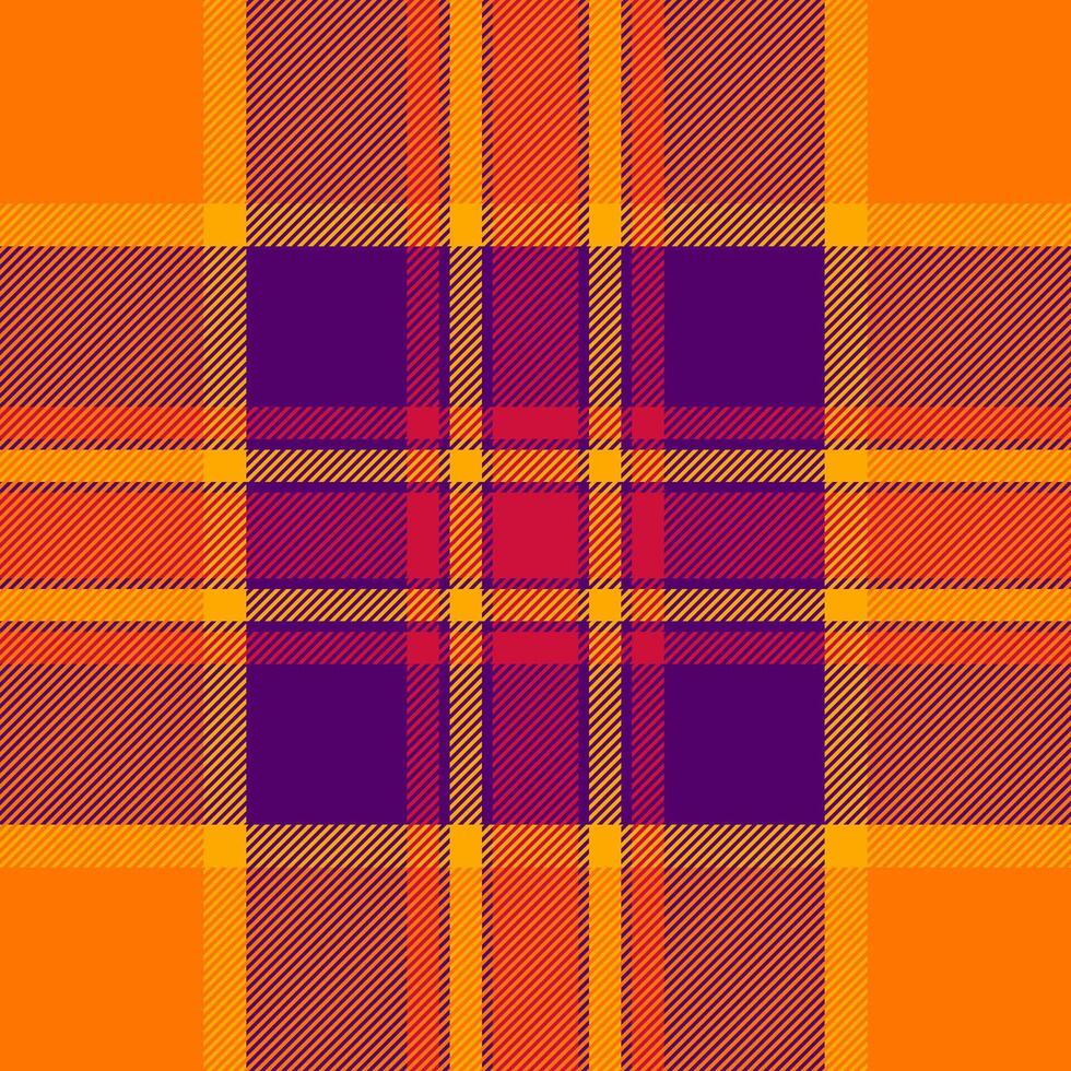 Texture pattern check of textile background tartan with a seamless vector plaid fabric.