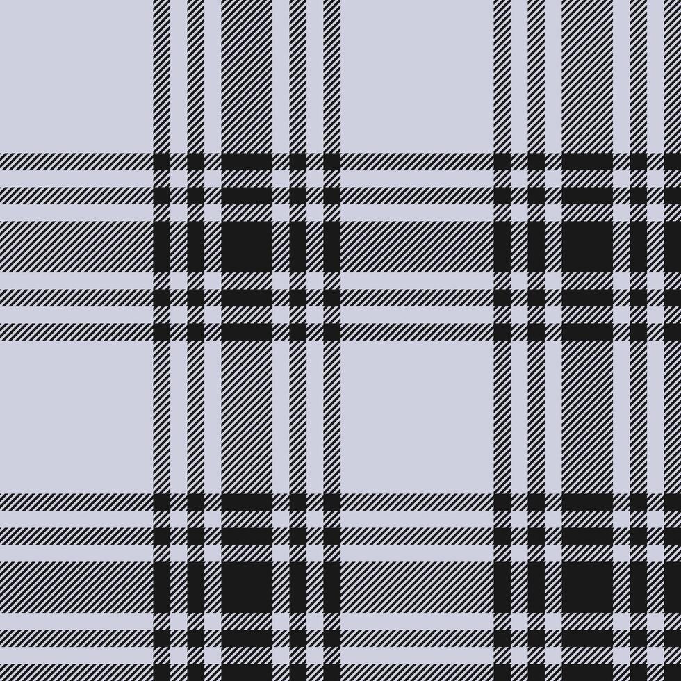 Plaid seamless pattern. Check fabric texture. Vector textile print.