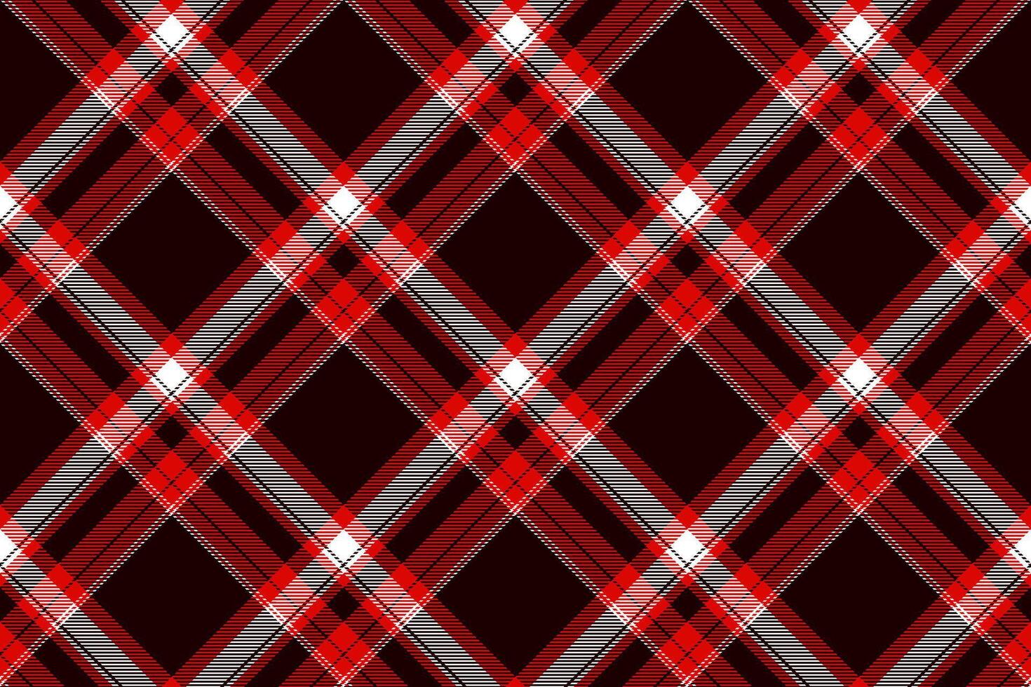 Tartan plaid background, diagonal check seamless pattern. Vector fabric texture for textile print, wrapping paper, gift card, wallpaper.