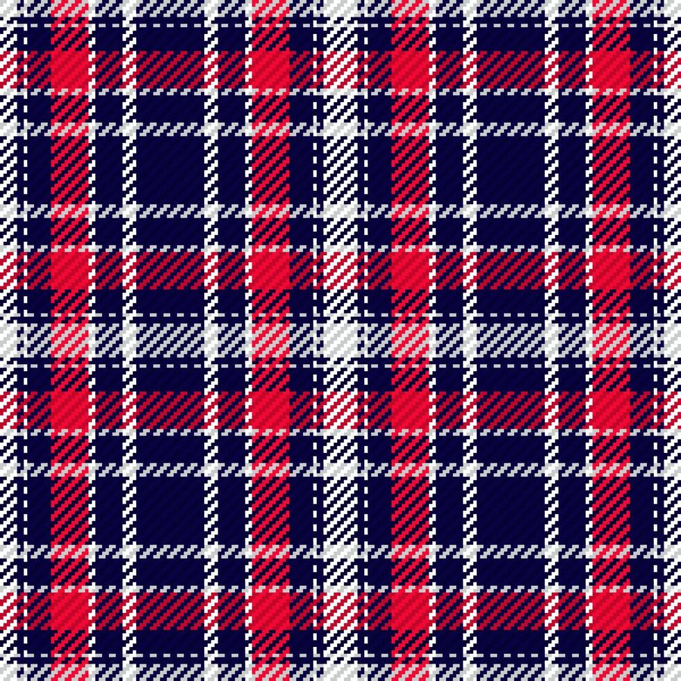 Seamless pattern of scottish tartan plaid. Repeatable background with check fabric texture. Vector backdrop striped textile print.