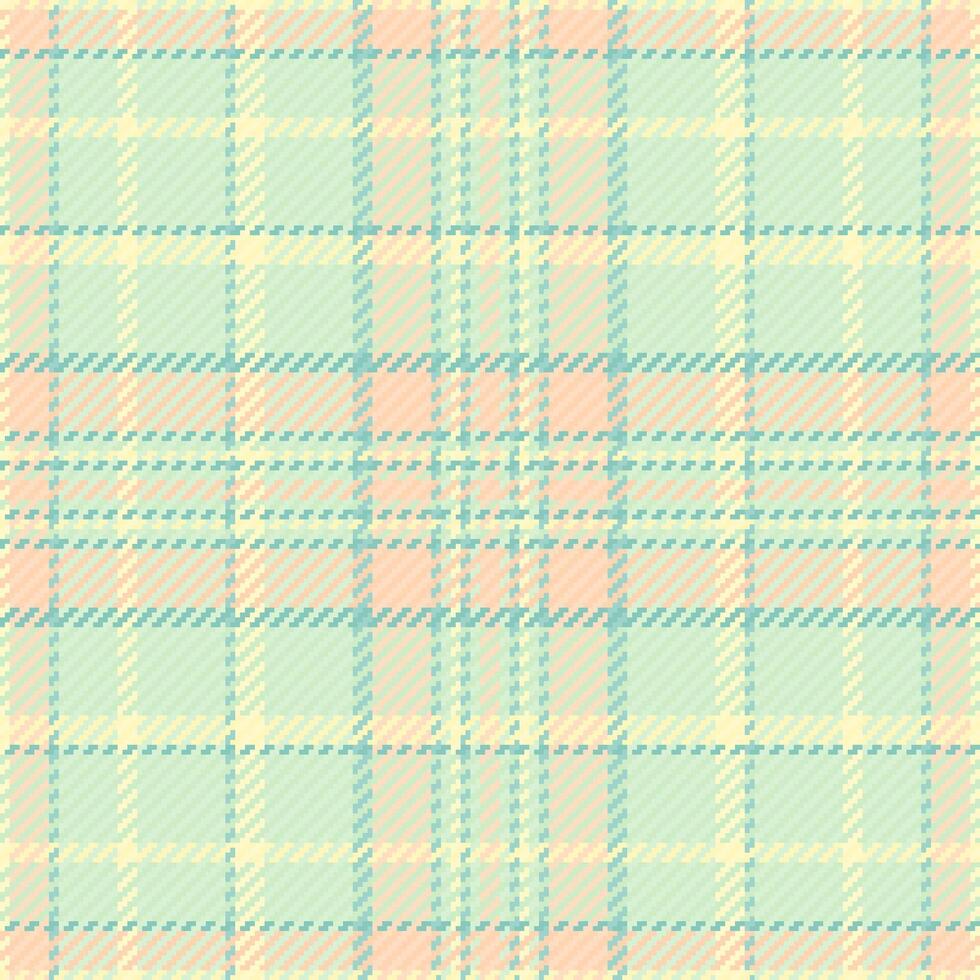 Texture textile vector of seamless background plaid with a pattern fabric tartan check.