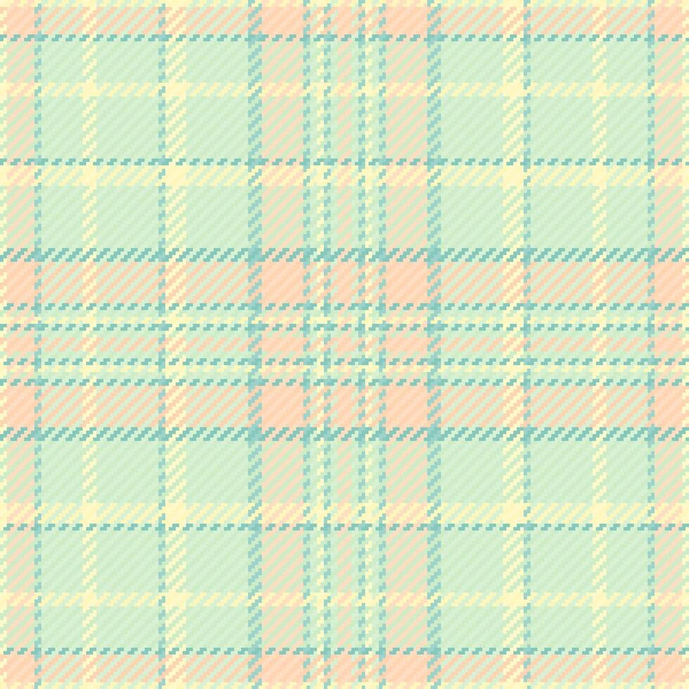 Texture textile vector of seamless background plaid with a pattern fabric tartan check.