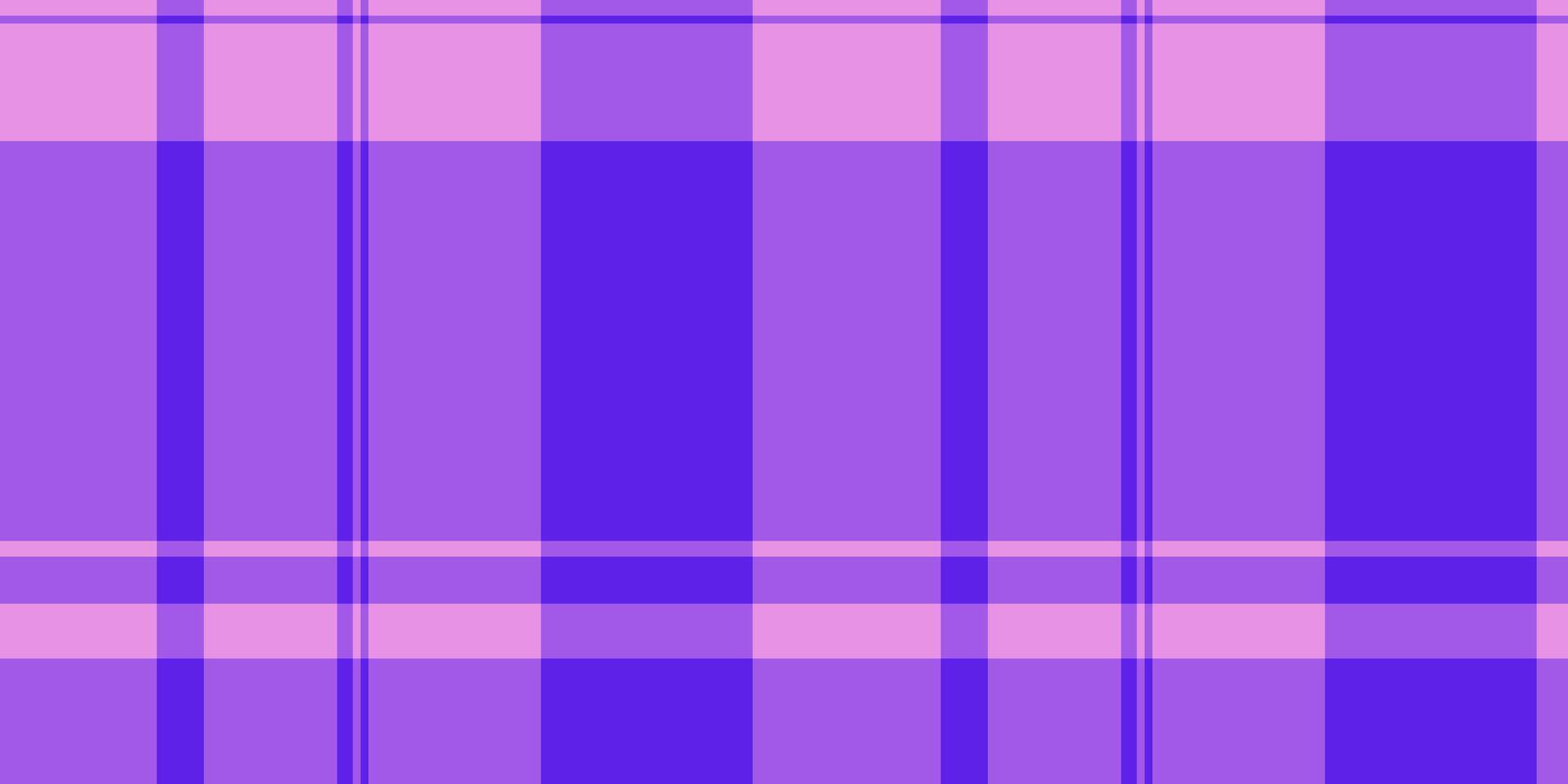 Picture check vector pattern, creation fabric texture background. Customize textile plaid seamless tartan in violet and indigo colors.