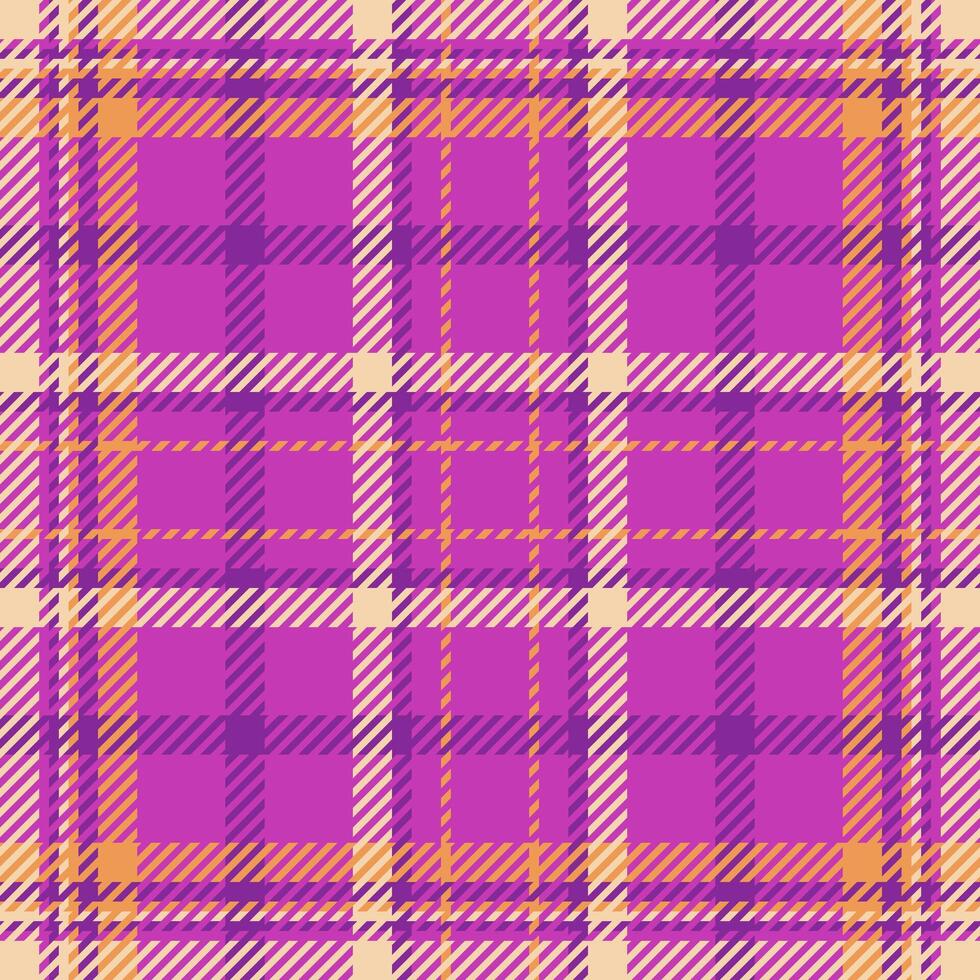 Textile design of textured plaid. Checkered fabric pattern swatch for shirt, dress, suit, wrapping paper print, invitation and gift card. vector