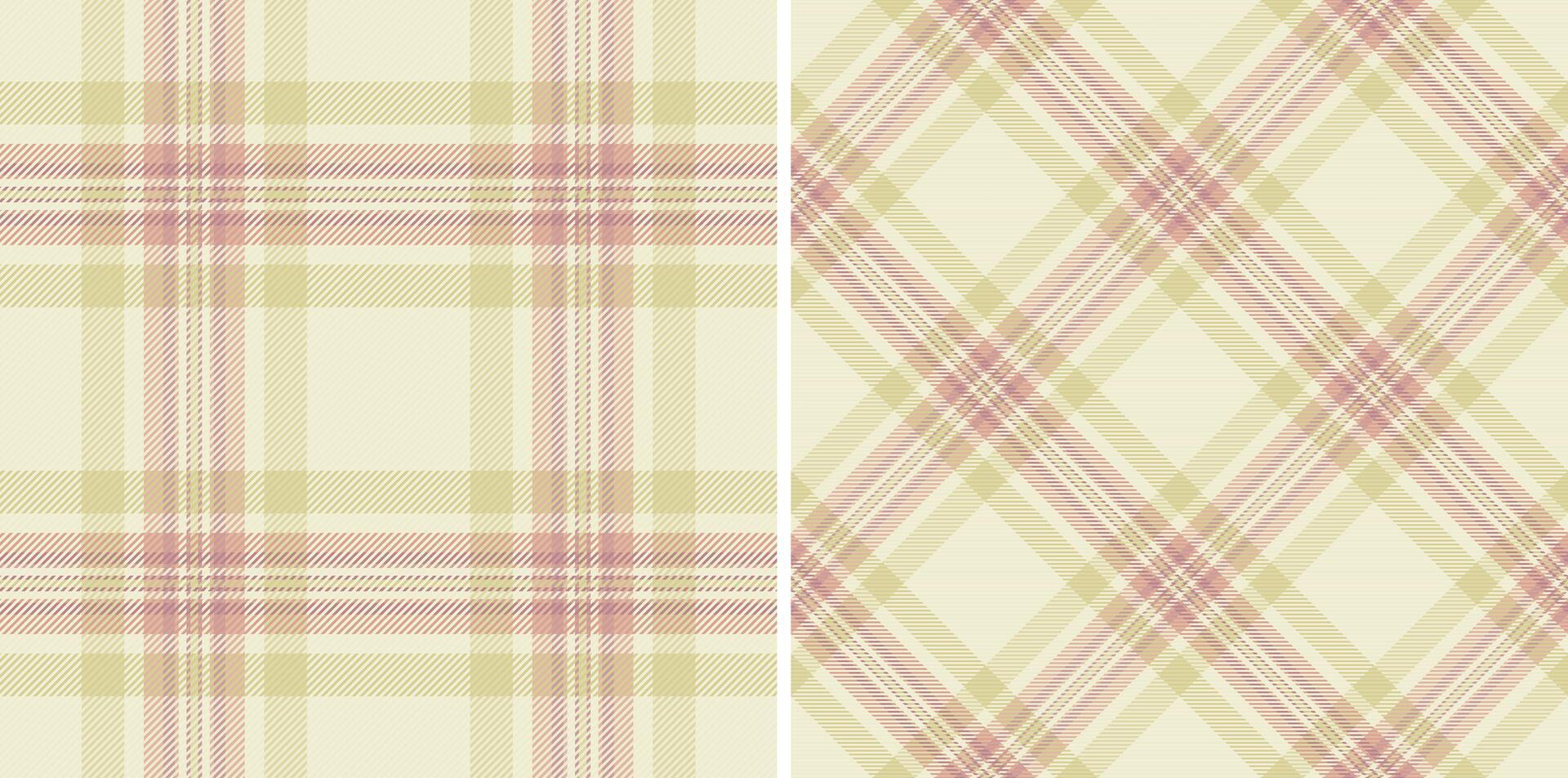 Textile background fabric of check vector texture with a pattern plaid tartan seamless.