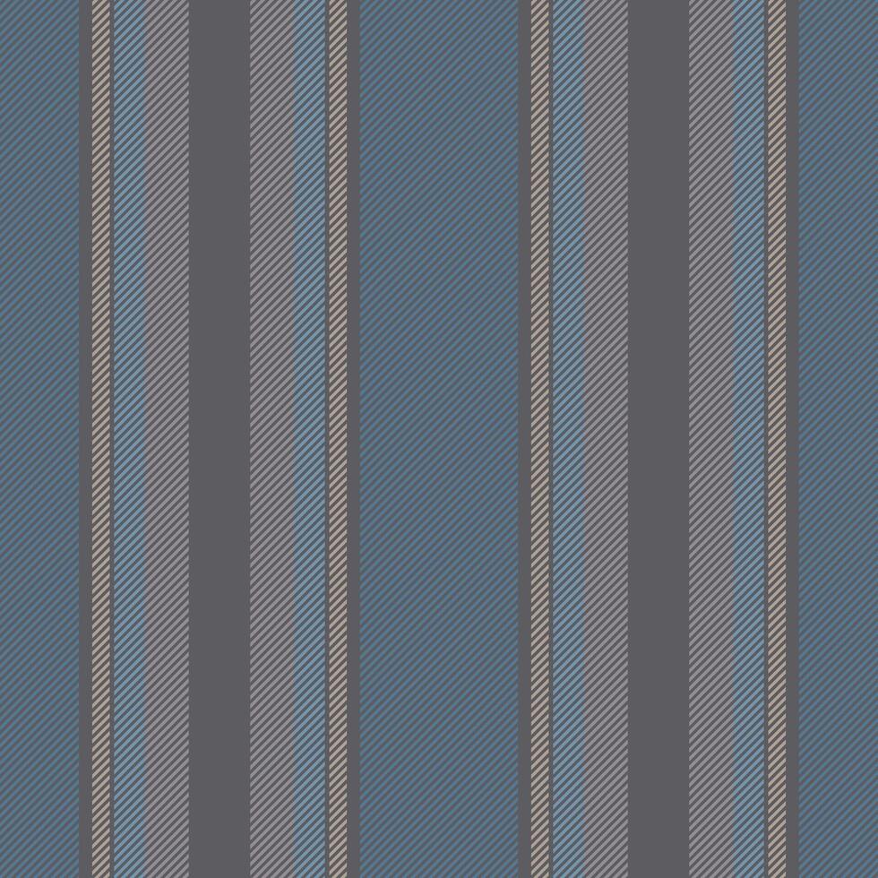 Vertical lines stripe pattern in blue. Vector stripes background fabric texture. Geometric striped line seamless abstract design.