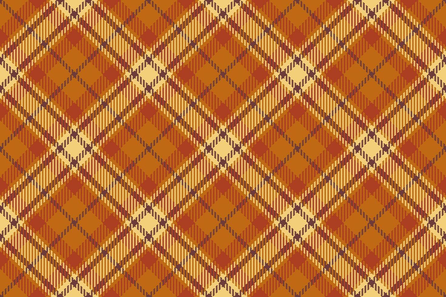 Fabric background pattern of plaid seamless check with a vector textile tartan texture.