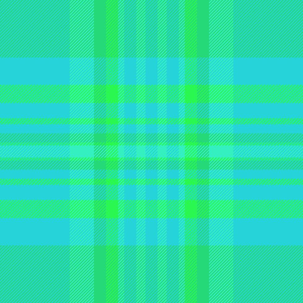 Textile check seamless of fabric plaid pattern with a background tartan texture vector. vector