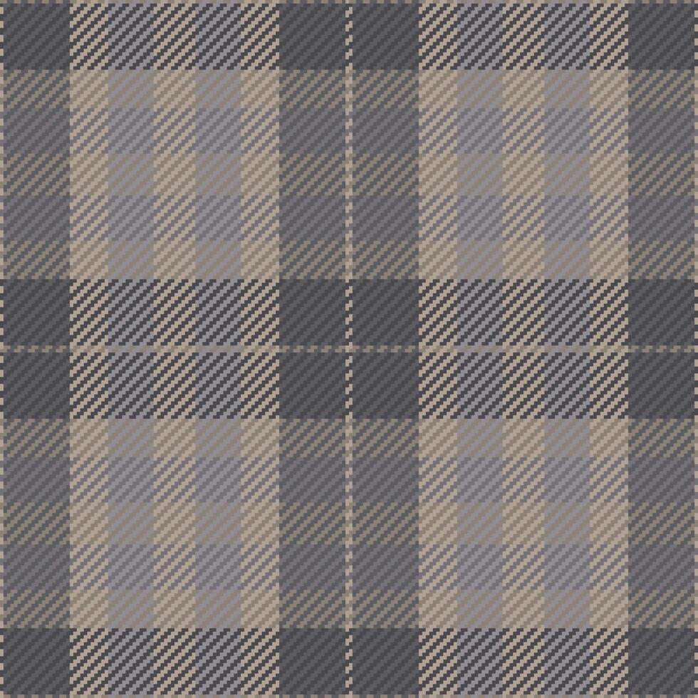 Seamless pattern of scottish tartan plaid. Repeatable background with check fabric texture. Vector backdrop striped textile print.