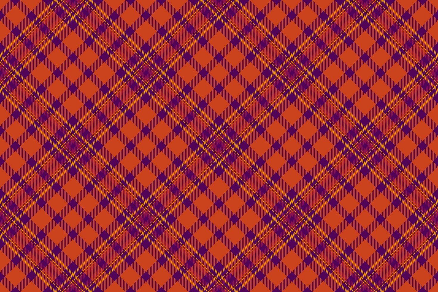 Plaid vector texture of textile fabric tartan with a seamless pattern background check.