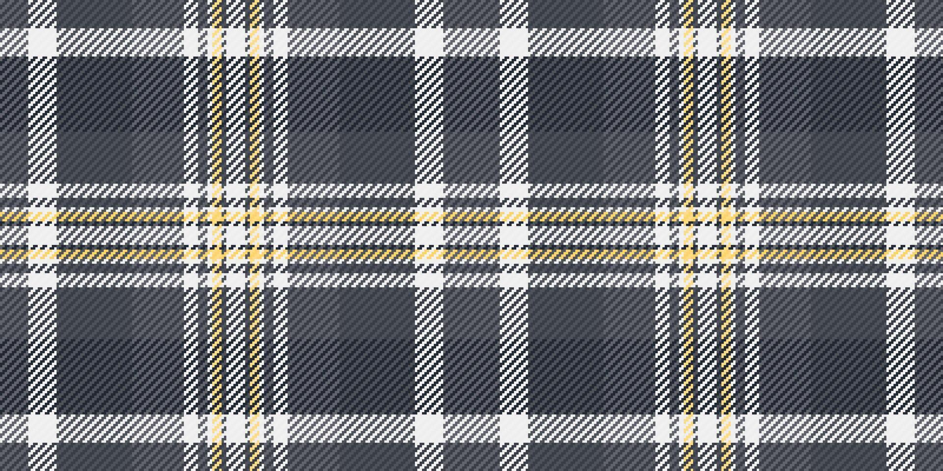Vector check pattern of texture seamless fabric with a textile background tartan plaid.