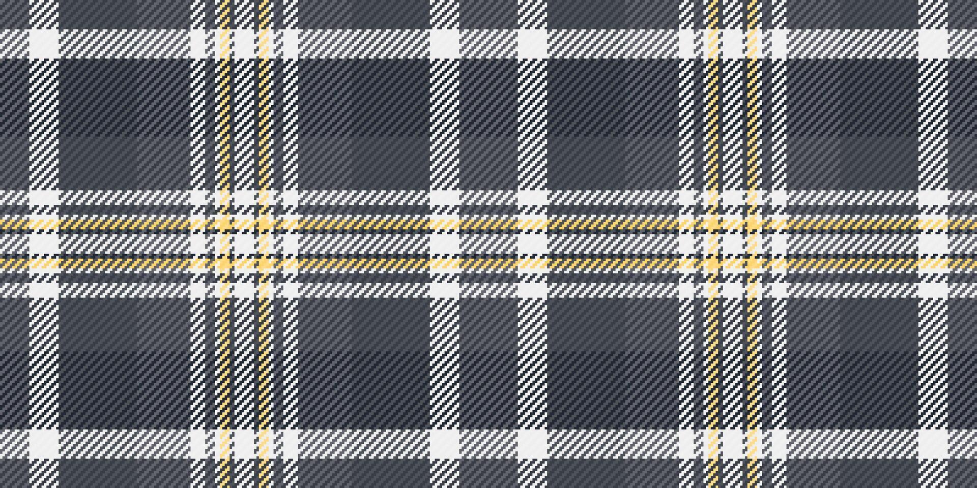 Vector check pattern of texture seamless fabric with a textile background tartan plaid.