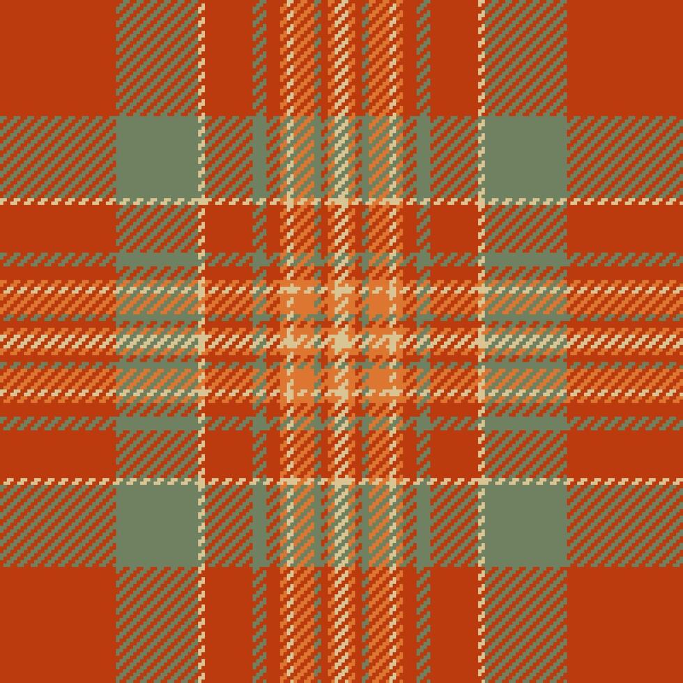 Textile design of textured plaid. Checkered fabric pattern swatch for shirt, dress, suit, wrapping paper print, invitation and gift card. vector