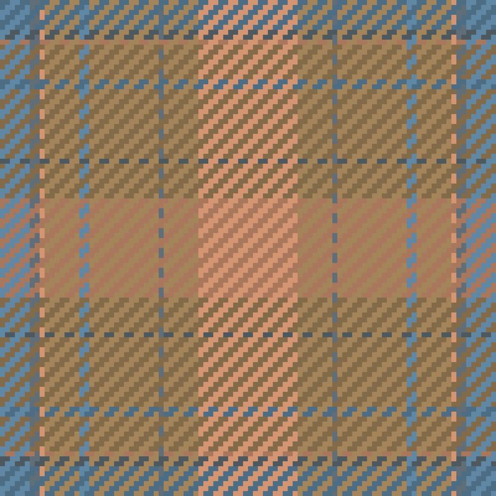 Seamless pattern of scottish tartan plaid. Repeatable background with check fabric texture. Vector backdrop striped textile print.