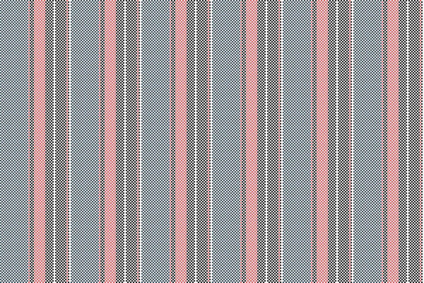 Pattern vector background of stripe texture lines with a vertical fabric seamless textile.