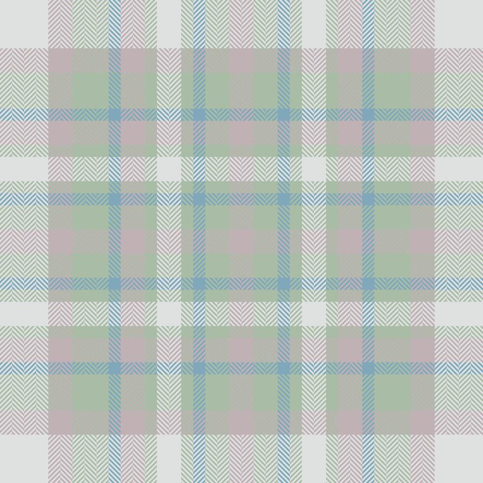 Plaid check pattern. Seamless fabric texture. Tartan textile print. vector