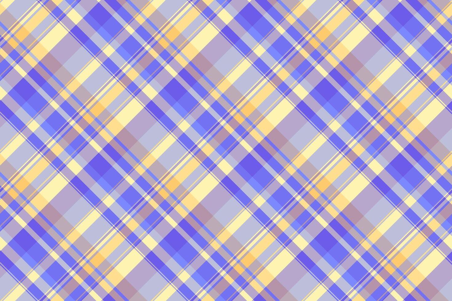 Uniform tartan background check, chinese new year seamless pattern plaid. Vivid fabric textile texture vector in pastel and indigo colors.