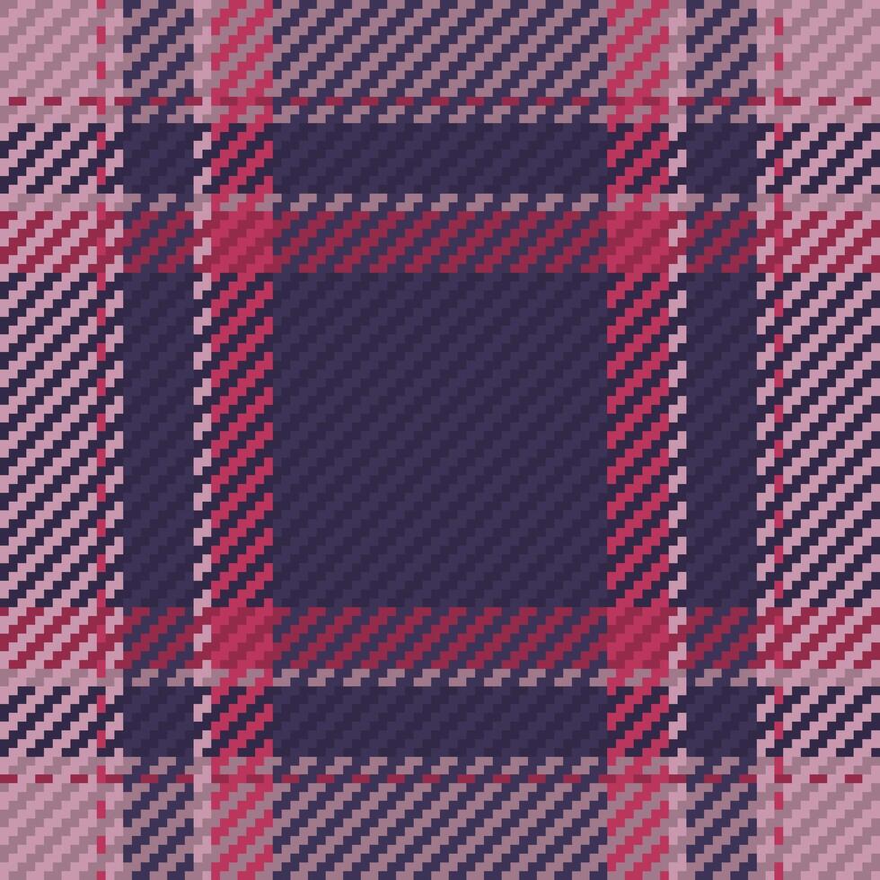 Seamless pattern of scottish tartan plaid. Repeatable background with check fabric texture. Vector backdrop striped textile print.