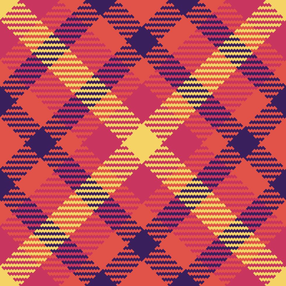 Pattern tartan fabric of texture vector seamless with a check plaid textile background.