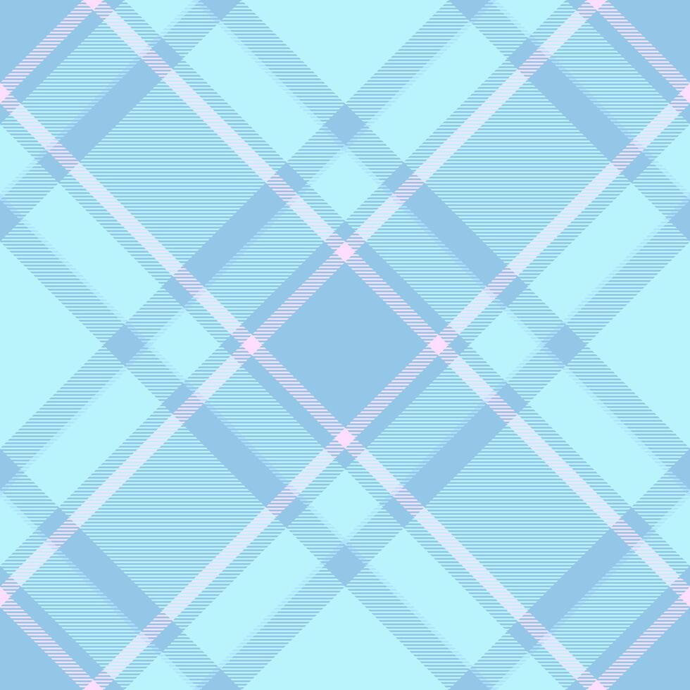 Fabric pattern vector of tartan textile check with a plaid texture seamless background.