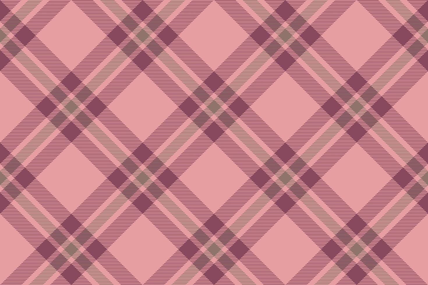 Tartan plaid background, diagonal check seamless pattern. Vector fabric texture for textile print, wrapping paper, gift card, wallpaper.