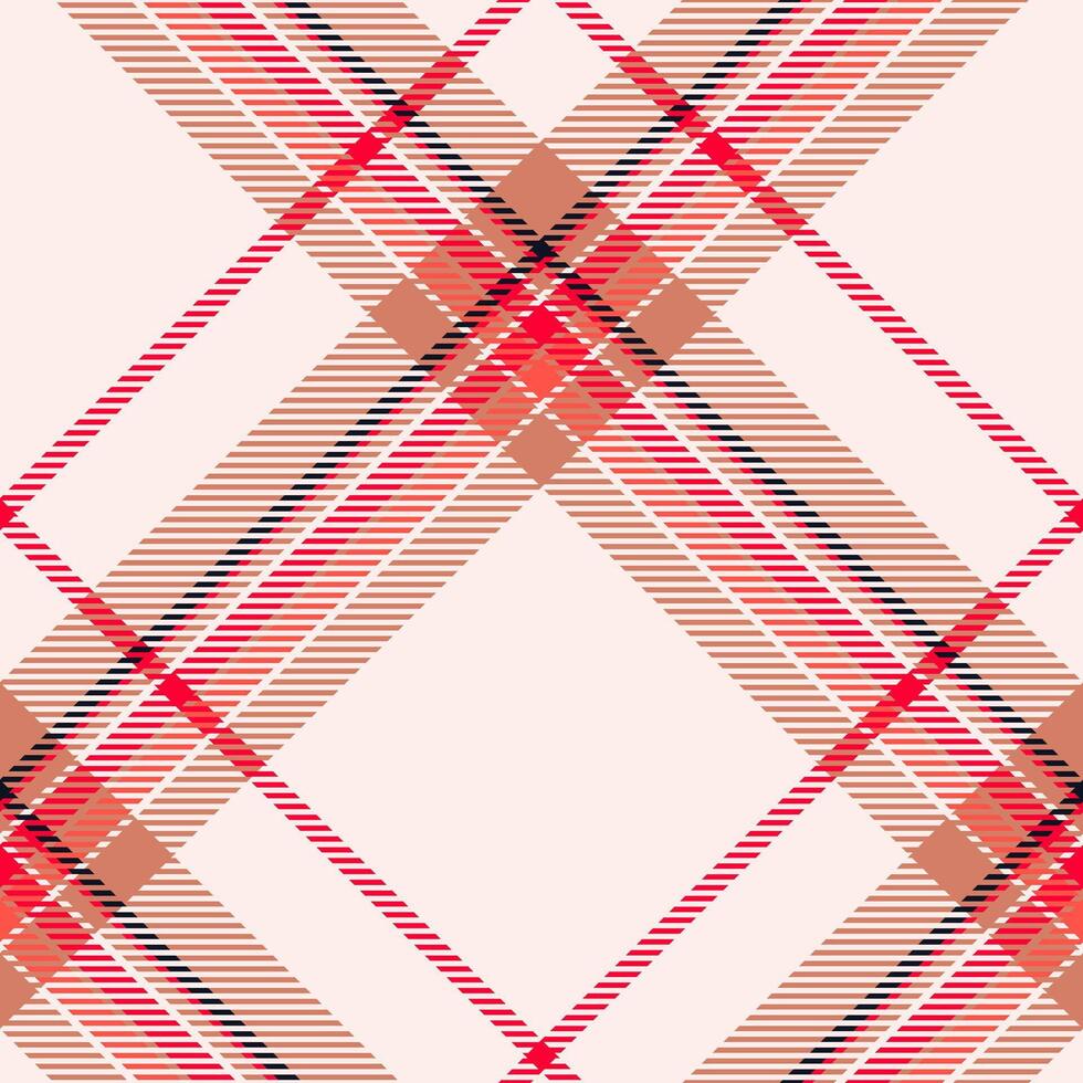 Plaid pattern vector. Check fabric texture. Seamless textile design for clothes, paper print. vector