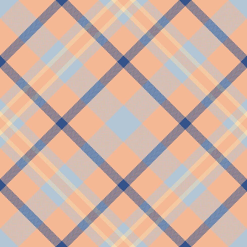 Plaid pattern vector. Check fabric texture. Seamless textile design for clothes, paper print. vector