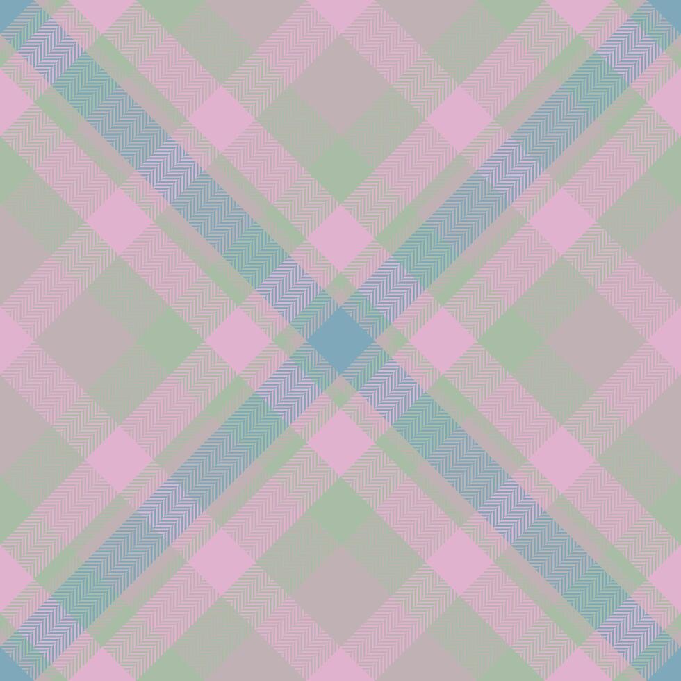 Plaid pattern vector. Check fabric texture. Seamless textile design for clothes, paper print. vector