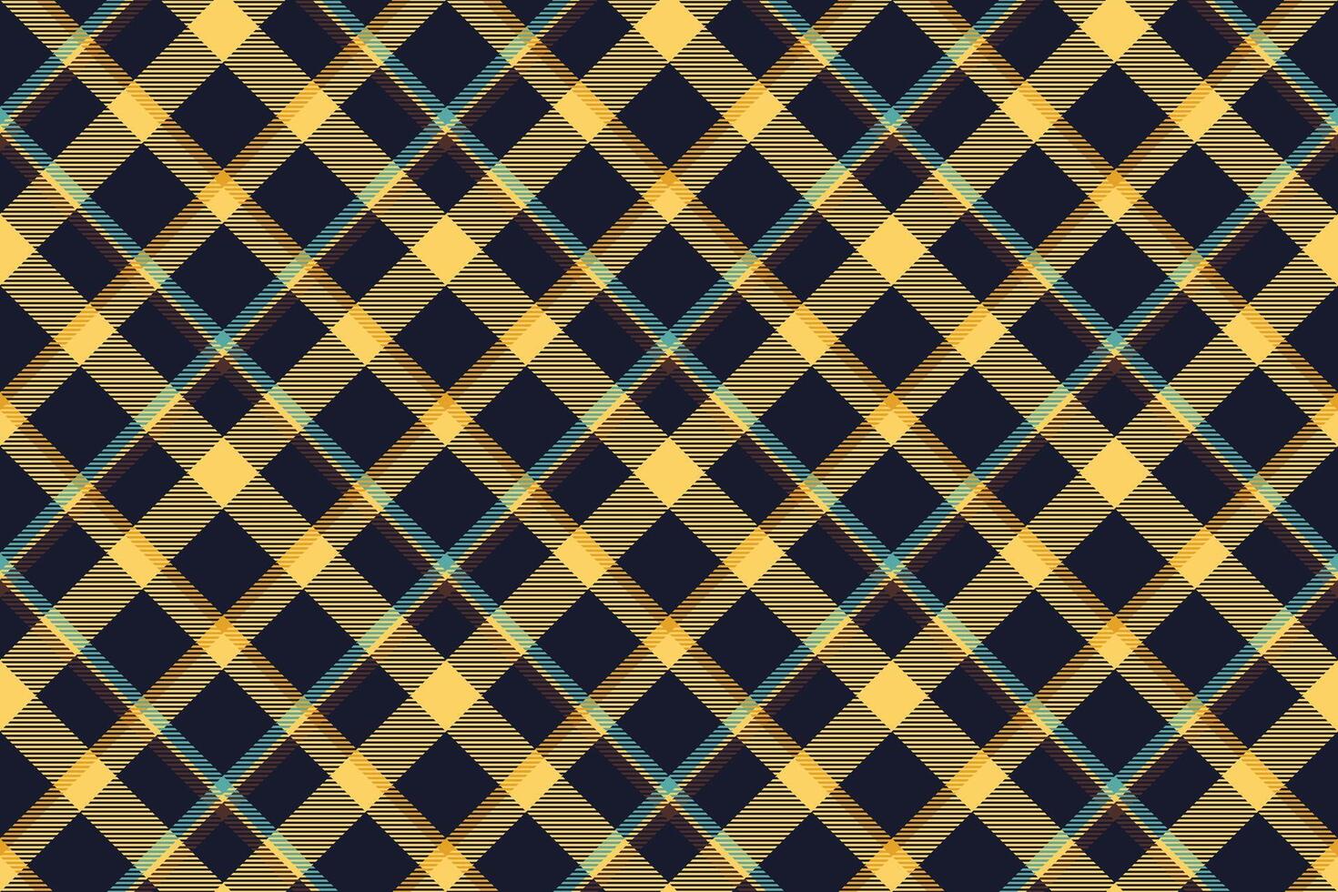 Tartan plaid background, diagonal check seamless pattern. Vector fabric texture for textile print, wrapping paper, gift card, wallpaper.