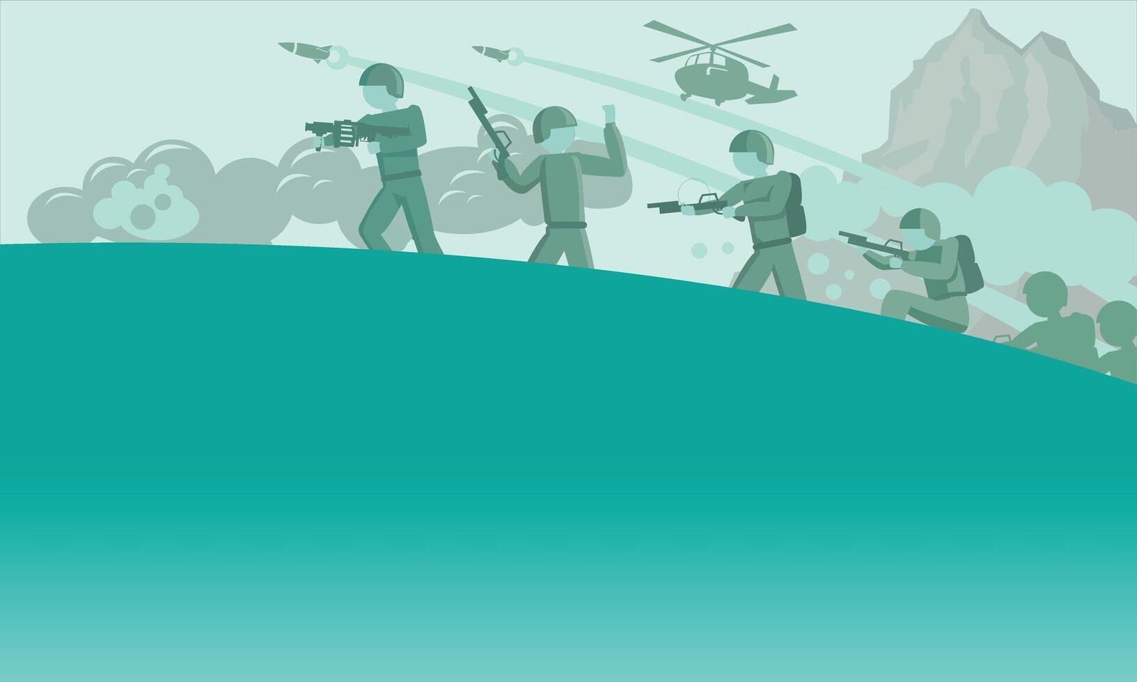 editable war background vector can be added with text