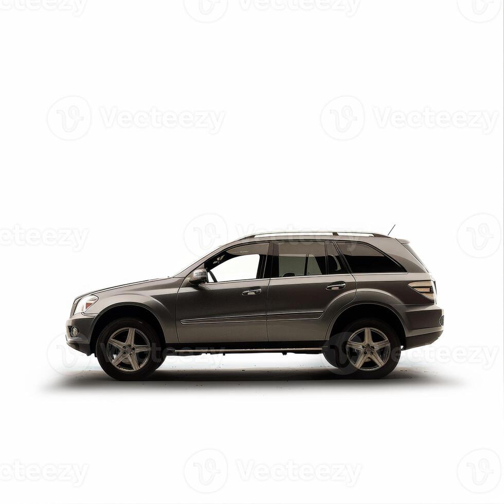 AI generated Car Isolated on white background photo