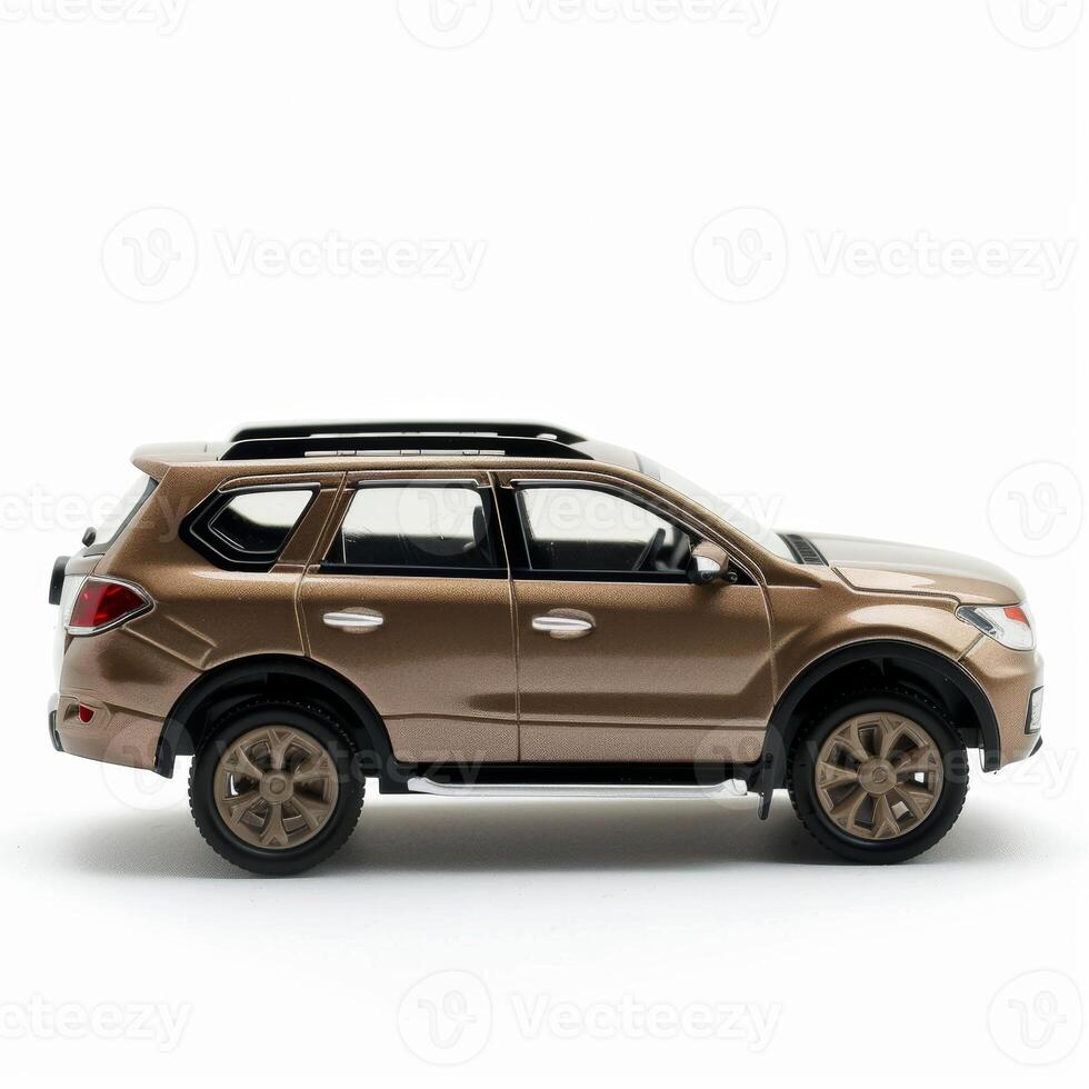 AI generated Car Isolated on white background photo
