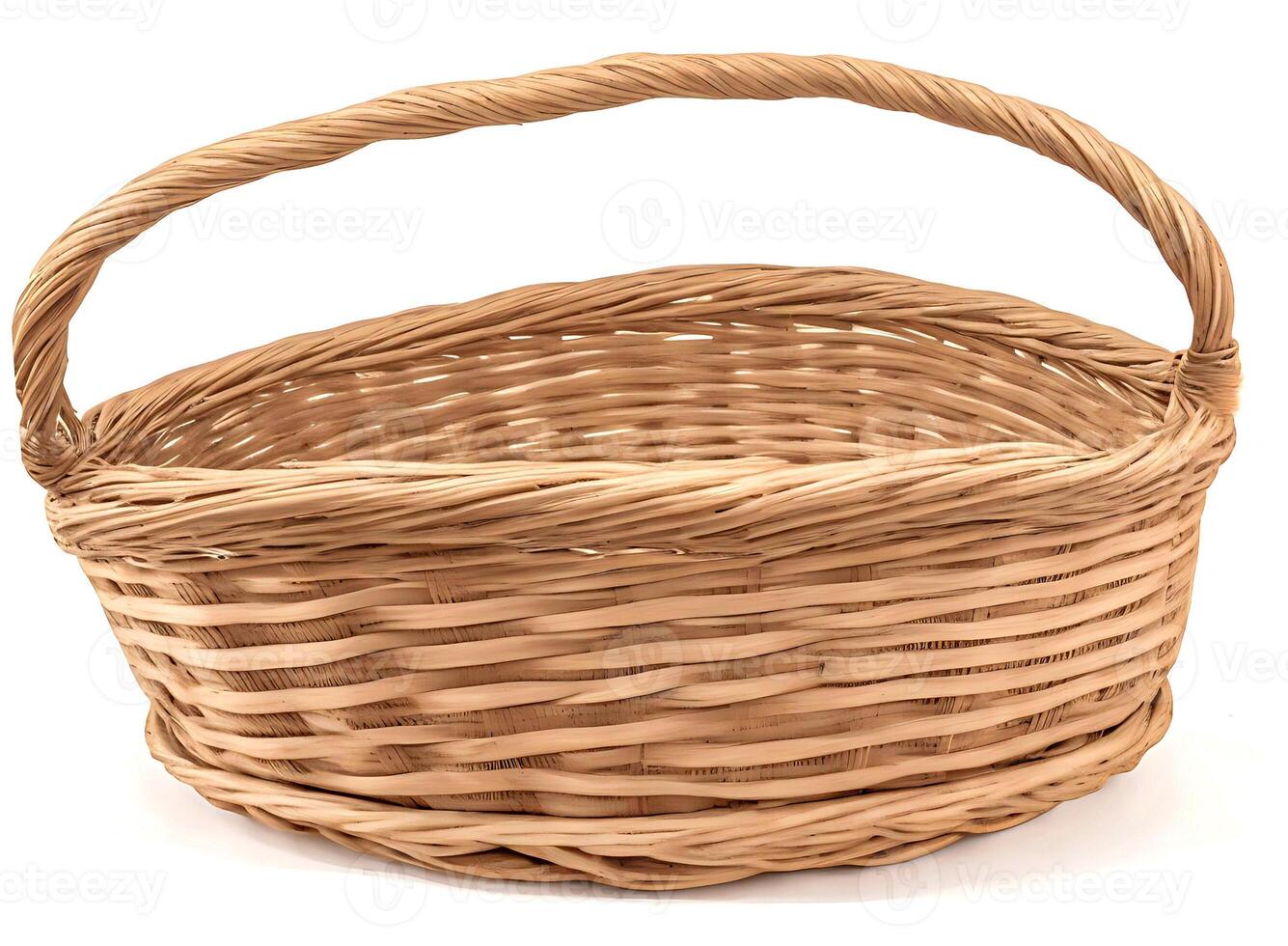 AI generated basket realistic side view image photo