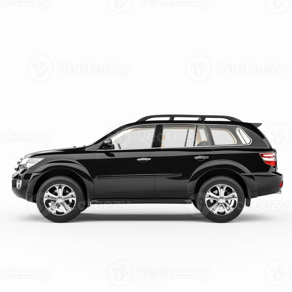 AI generated Car Isolated on white background photo