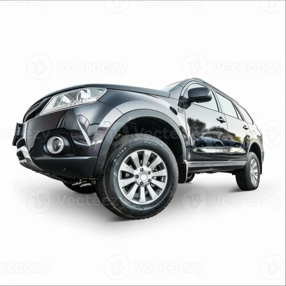 AI generated Car Isolated on white background photo
