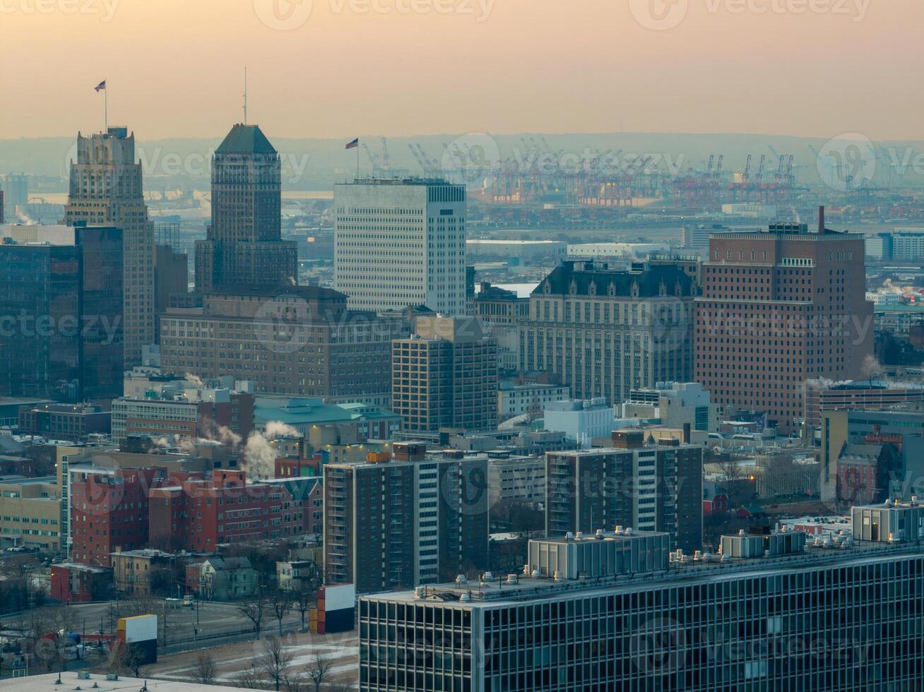 horizonte - newark, nuevo jersey foto