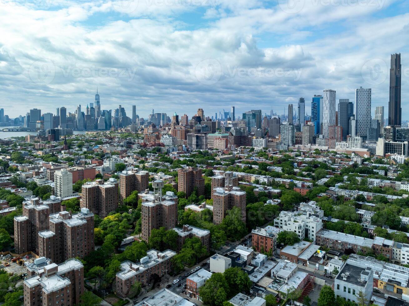 Manhattan Skyline - Brooklyn, New York photo