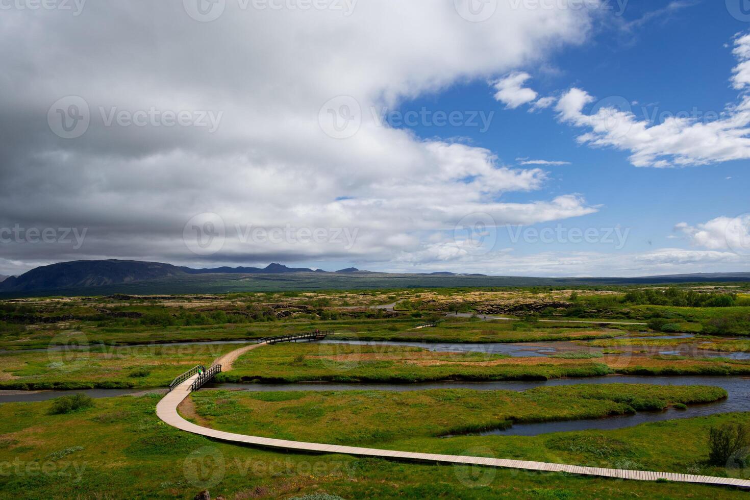 Iceland travel seeing landscape both natural and in the city environment - golden circle tourism in Iceland - traveling in northern world between europe and america photo