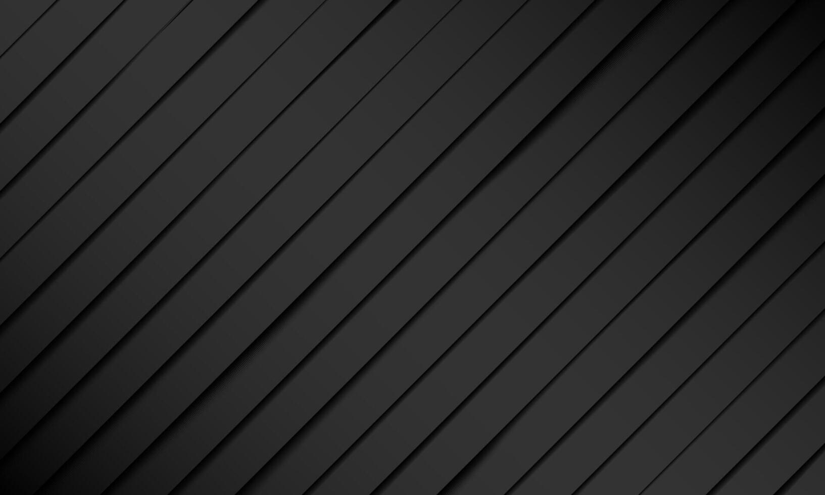 Abstract black lines shadow slash on grey background texture vector