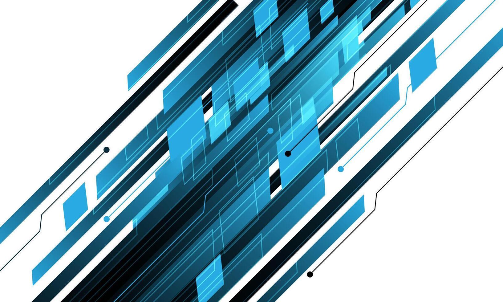 Abstract technology futuristic blue black circuit cyber dynamic geometric creative design modern background vector