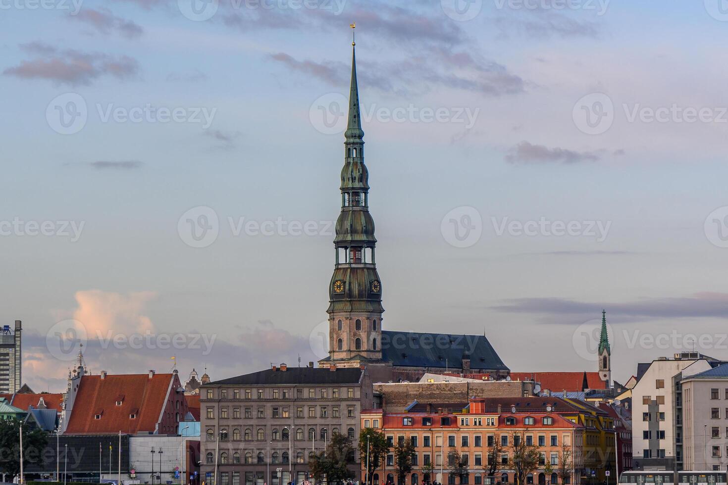 ver de S t. de pedro Iglesia en riga en Letonia 6 6 foto